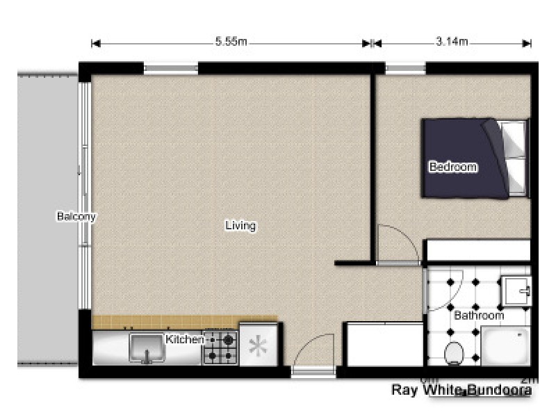 4/44 Ormond Boulevard, Bundoora VIC 3083 Floorplan