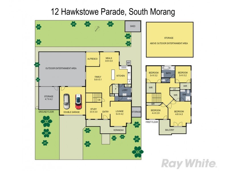 12 Hawkstowe Parade, South Morang VIC 3752 Floorplan