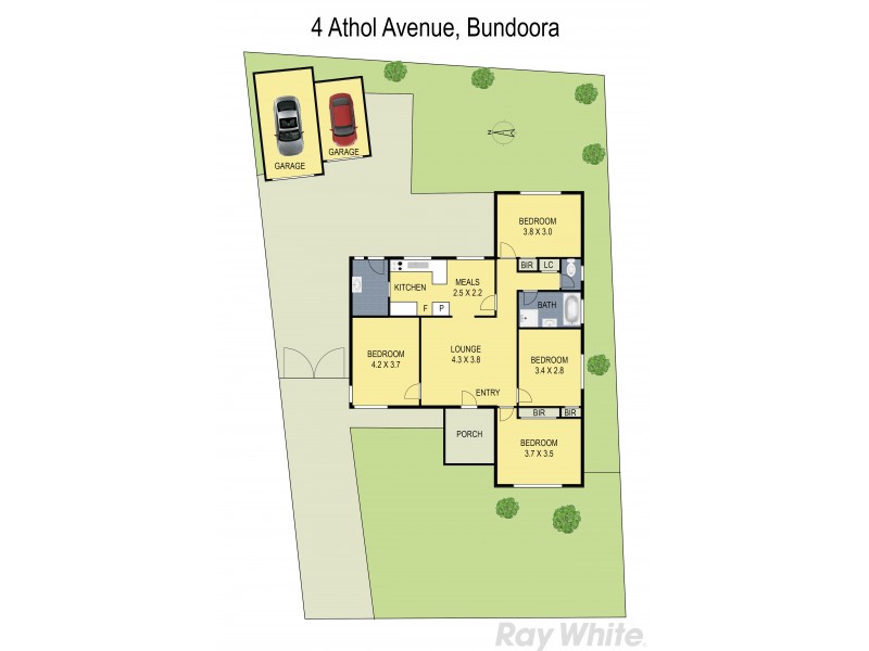 4 Athol Avenue, Bundoora VIC 3083 Floorplan