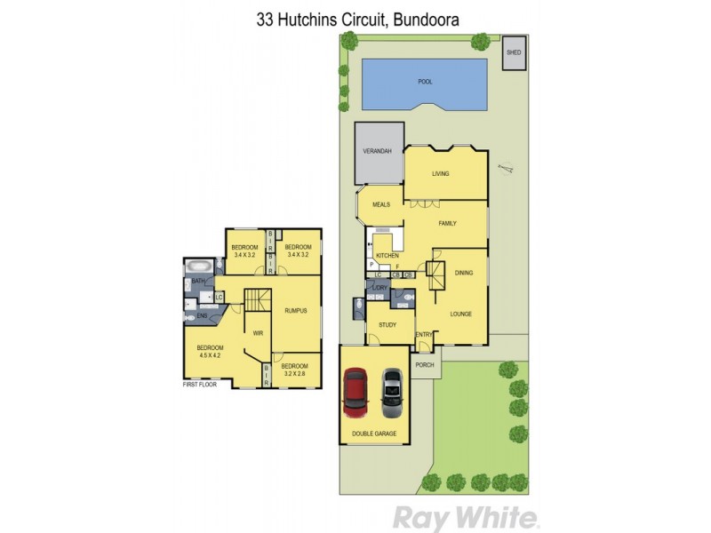 33 Hutchins Circuit, Bundoora VIC 3083 Floorplan