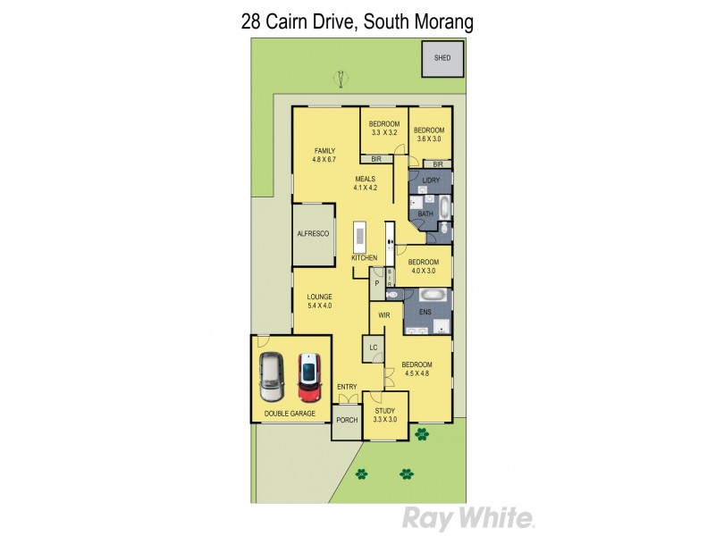 28 Cairn Drive, South Morang VIC 3752 Floorplan