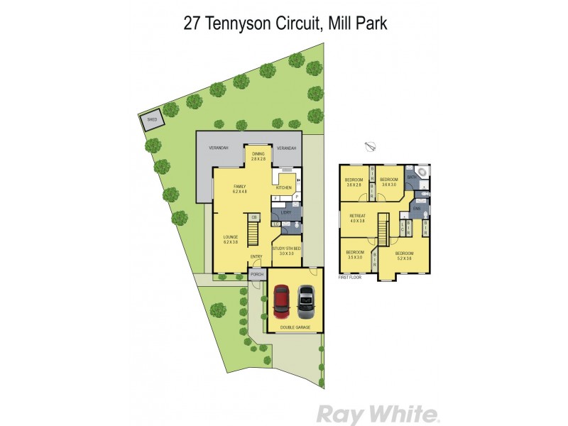 27 Tennyson Circuit, Mill Park VIC 3082 Floorplan