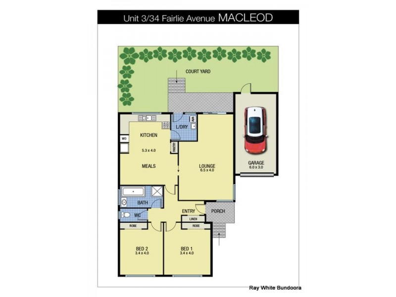 3/34 Fairlie Avenue, Macleod VIC 3085