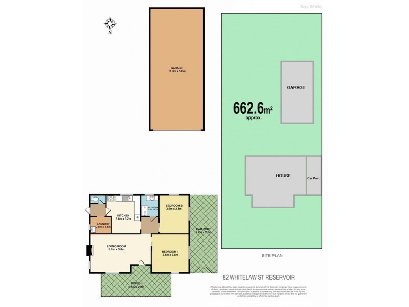 82 Whitelaw Street, Reservoir VIC 3073 Floorplan