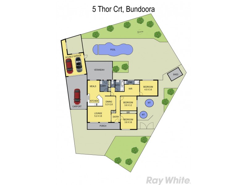 5 Thor Court, Bundoora VIC 3083 Floorplan