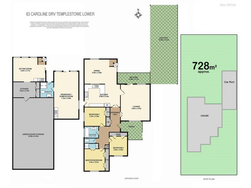 63 Caroline Drive, Templestowe Lower VIC 3107 Floorplan
