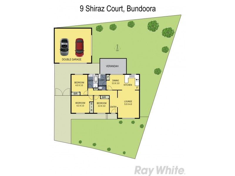 9 Shiraz Court, Bundoora VIC 3083 Floorplan