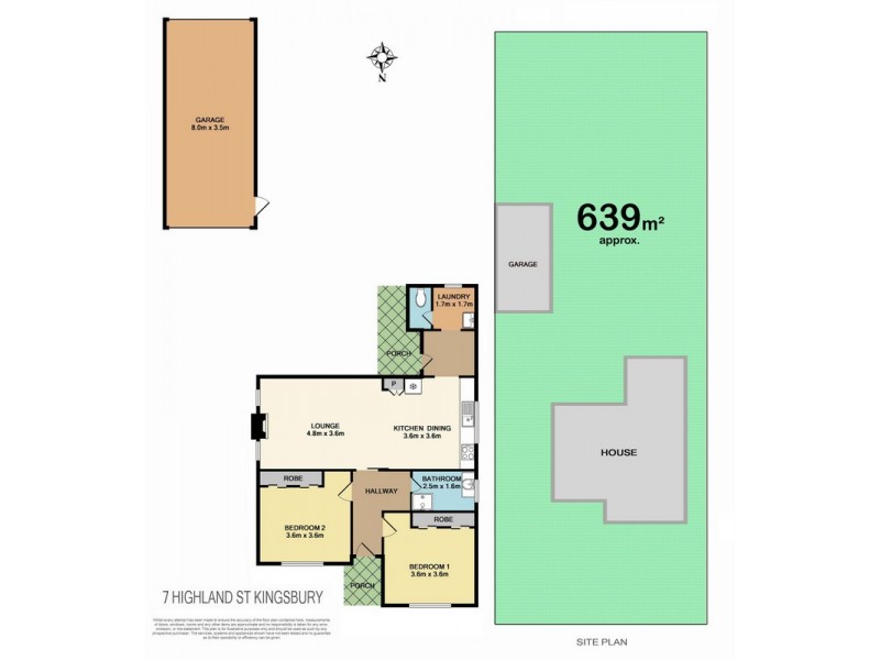 7 Highland Street, Kingsbury VIC 3083 Floorplan