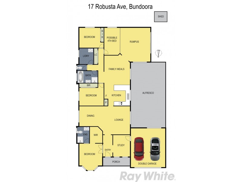 17 Robusta Avenue, Bundoora VIC 3083 Floorplan