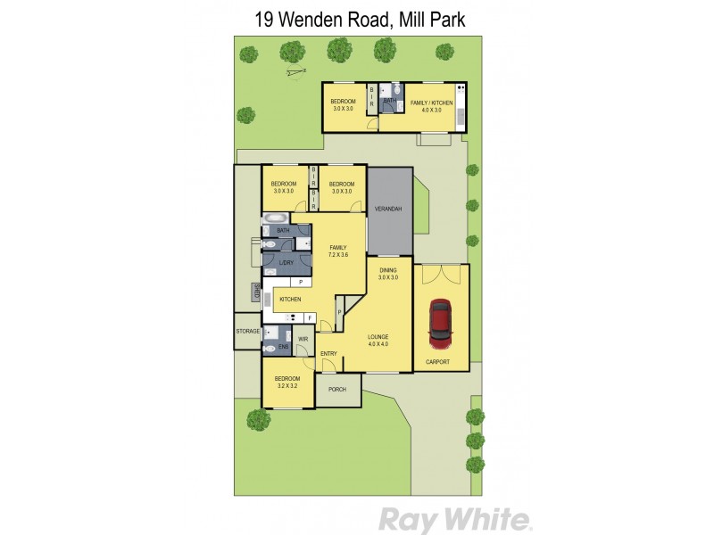 19 Wenden Road, Mill Park VIC 3082 Floorplan