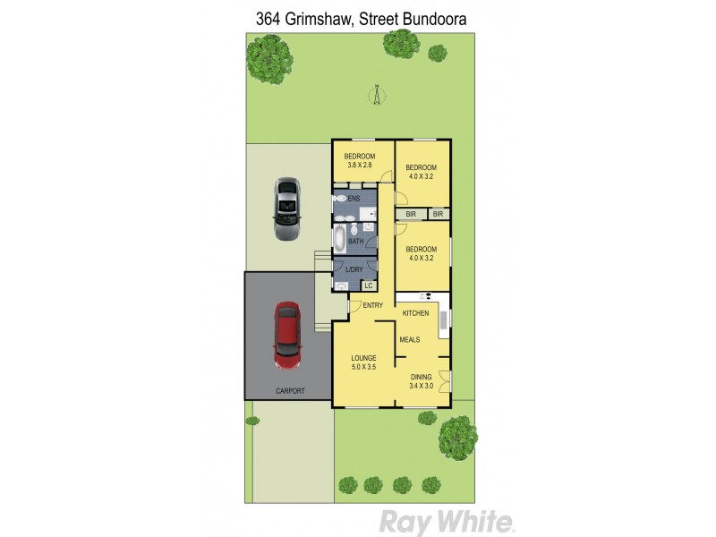 364 Grimshaw Street, Bundoora VIC 3083 Floorplan