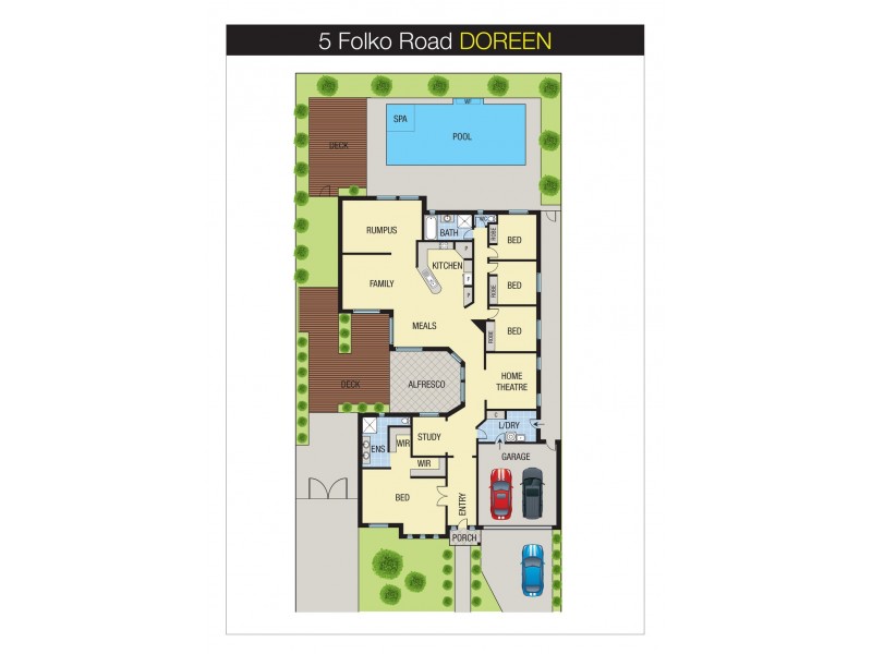 5 Folko Road, Doreen VIC 3754 Floorplan