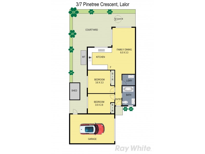 3/7 Pinetree Crescent, Lalor VIC 3075 Floorplan