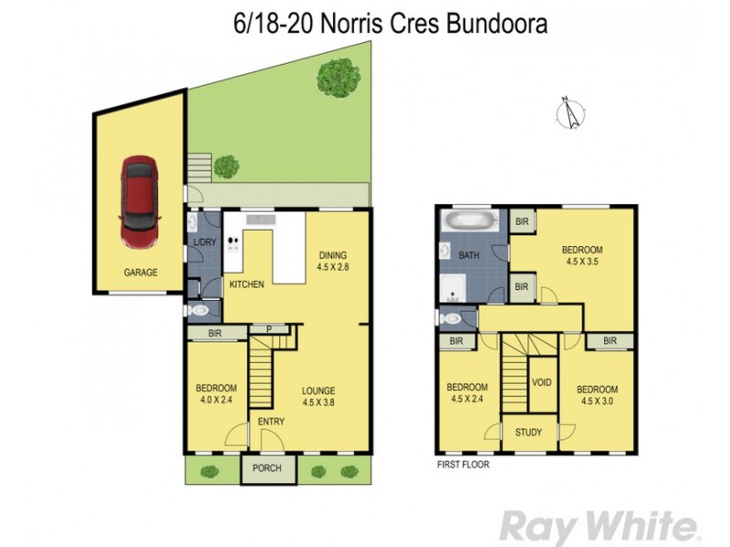 6/18-20 Norris Crescent, Bundoora VIC 3083 Floorplan