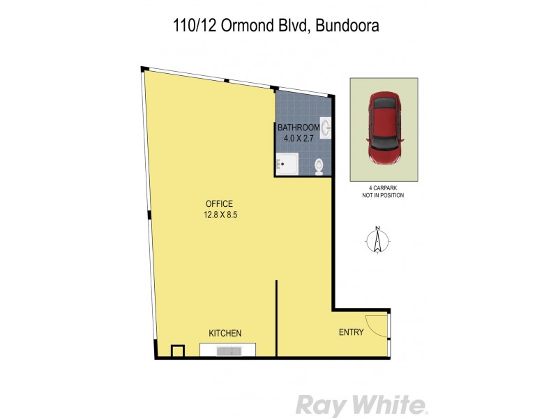 110/12 Ormond Boulevard, Bundoora VIC 3083 Floorplan
