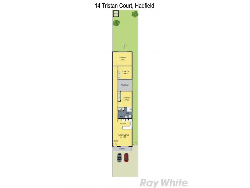 14 Tristan Court, Hadfield VIC 3046 Floorplan