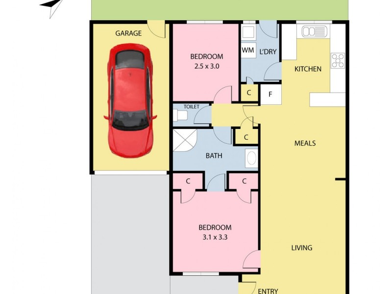 7/127 Arthur Street, Bundoora VIC 3083 Floorplan