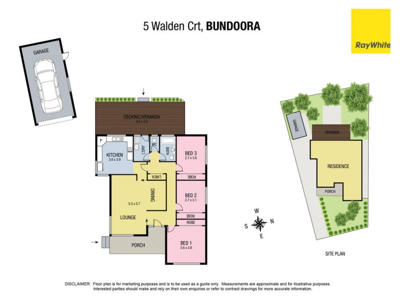 5 Walden Court, Bundoora VIC 3083 Floorplan
