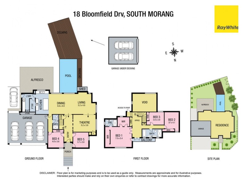 18 Bloomfield Drive, South Morang VIC 3752 Floorplan