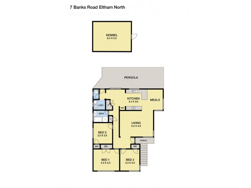 7 Banks Road, Eltham North VIC 3095 Floorplan