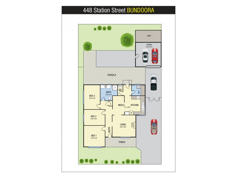 448 Station Street, Lalor VIC 3075 Floorplan