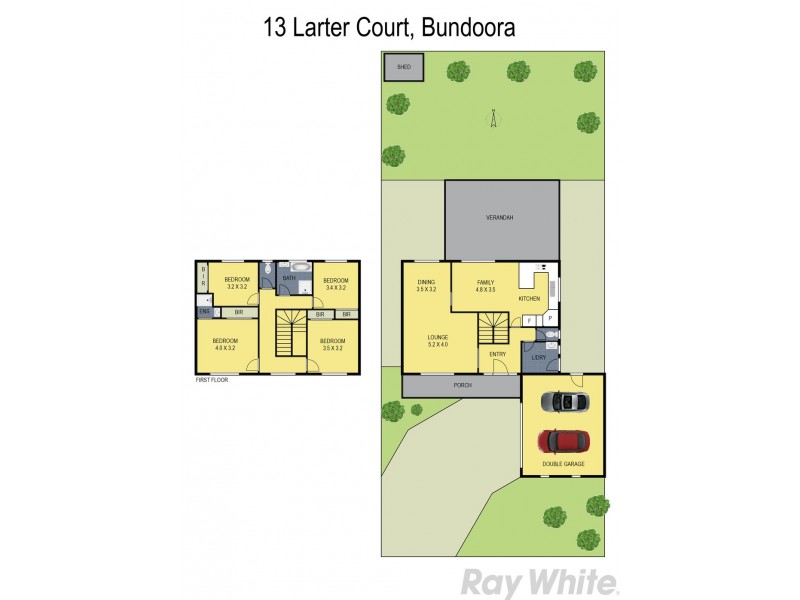 13 Larter Court, Bundoora VIC 3083 Floorplan