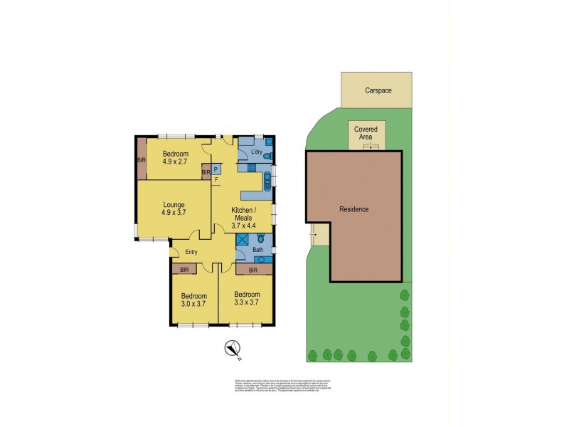 1/37 Clunes Street, Kingsbury VIC 3083 Floorplan