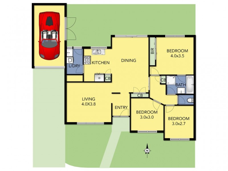 6/24 Tyler Street, Preston VIC 3072 Floorplan