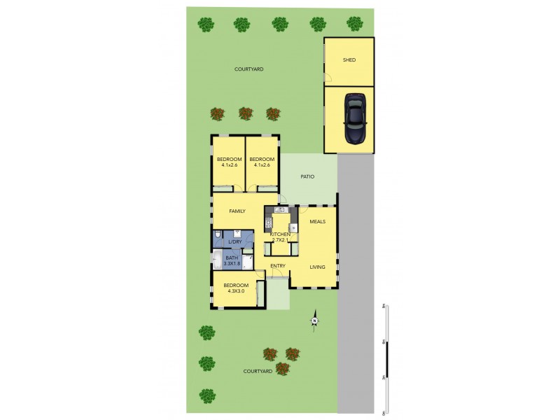 488 Grimshaw Street, Bundoora VIC 3083 Floorplan