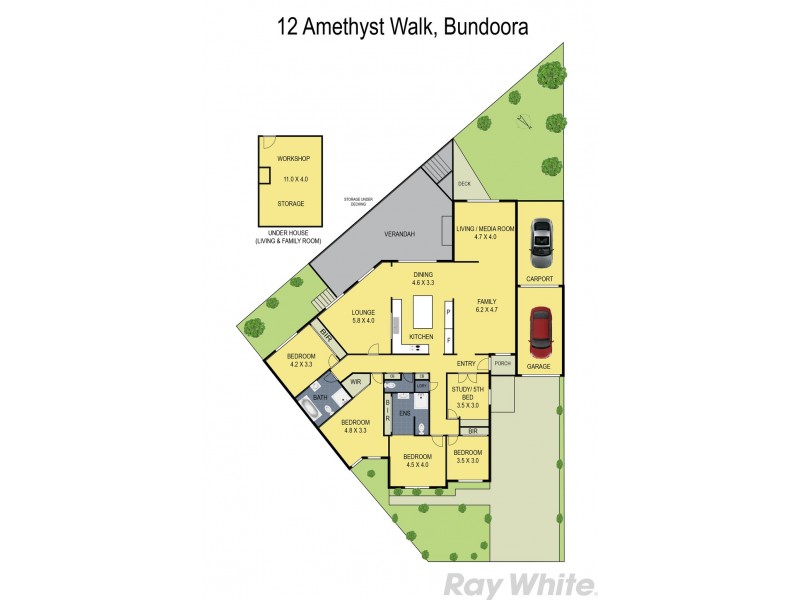 12 Amethyst Walk, Bundoora VIC 3083 Floorplan