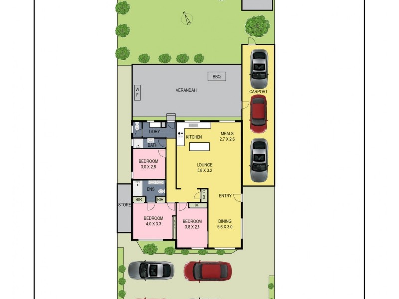 380 Grimshaw Street, Bundoora VIC 3083 Floorplan