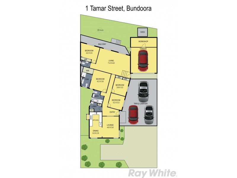 1 Tamar Street, Bundoora VIC 3083 Floorplan