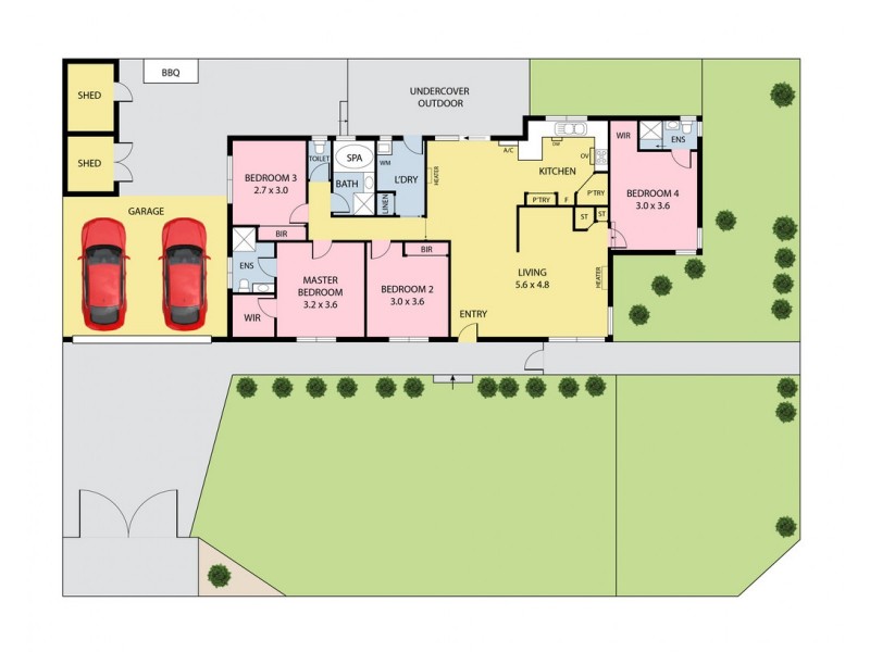 44 Greenhills Road, Bundoora VIC 3083 Floorplan