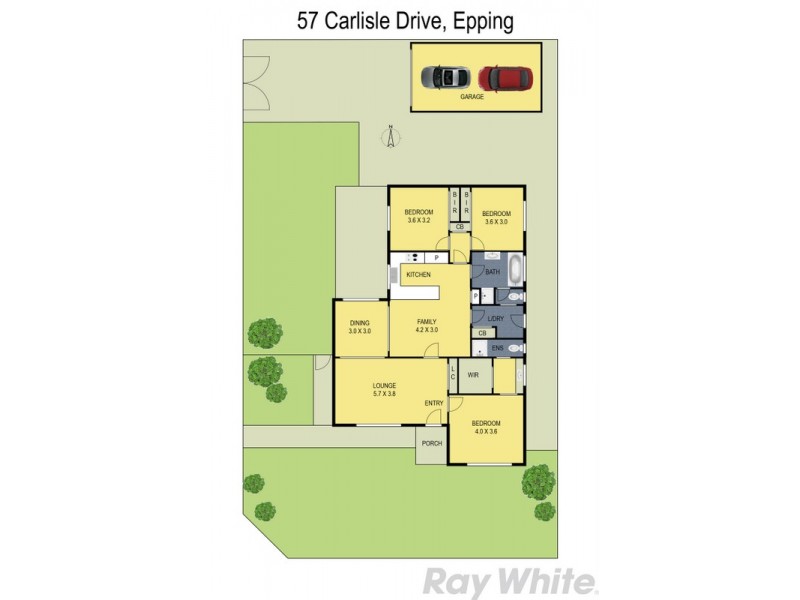 57 Carlisle Drive, Epping VIC 3076 Floorplan