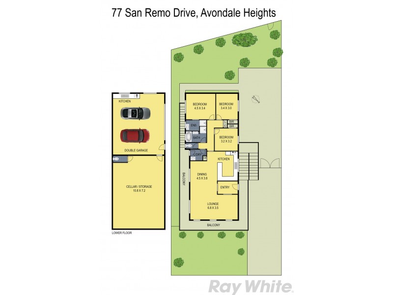 77 San Remo Drive, Avondale Heights VIC 3034 Floorplan