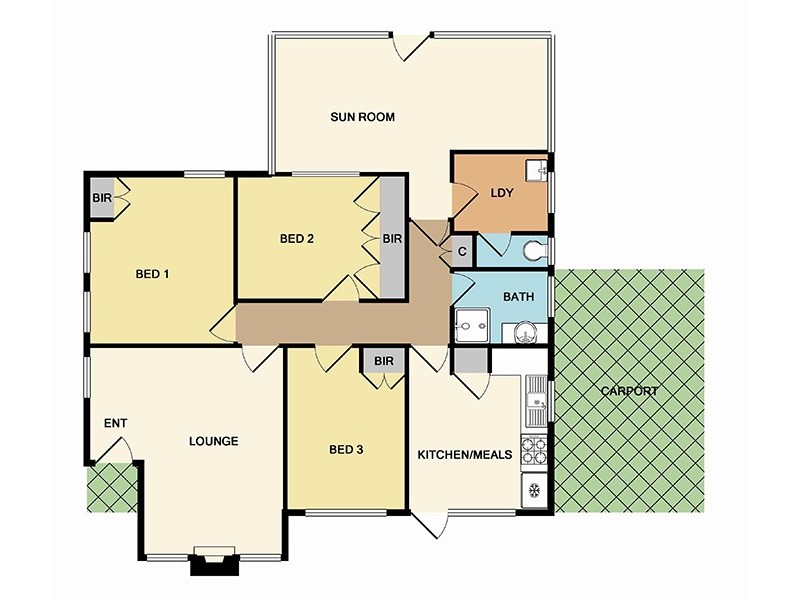 5 Mulberry Parade, Heidelberg West VIC 3081 Floorplan