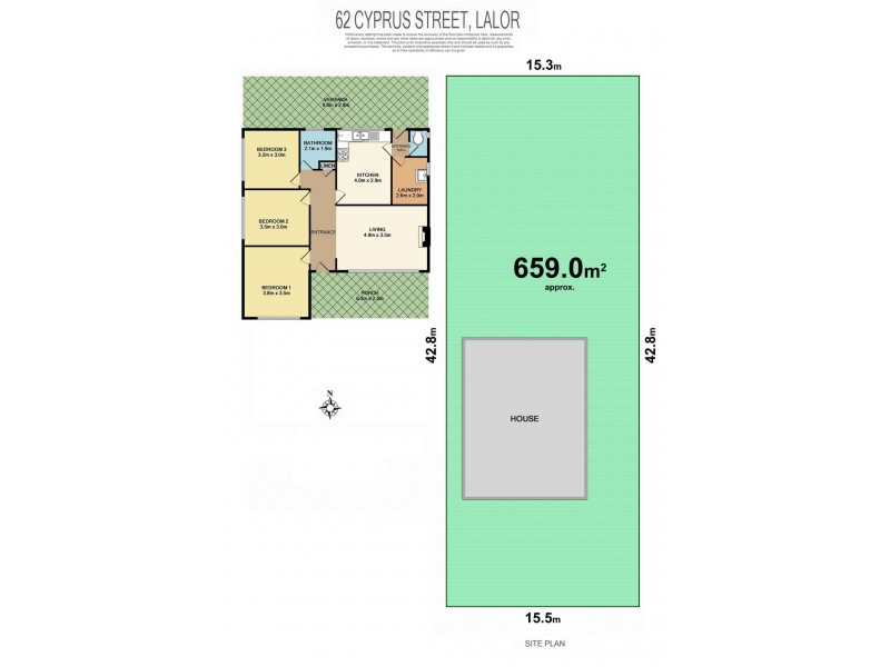 62 Cyprus Street, Lalor VIC 3075 Floorplan
