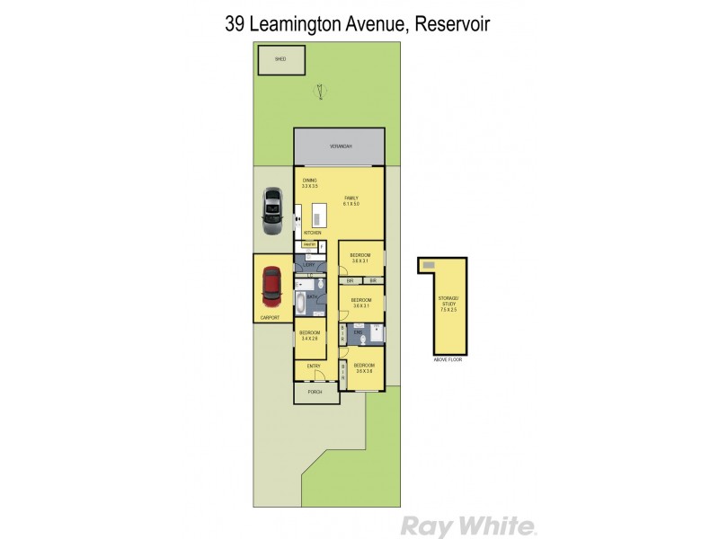39 Leamington Street, Reservoir VIC 3073 Floorplan