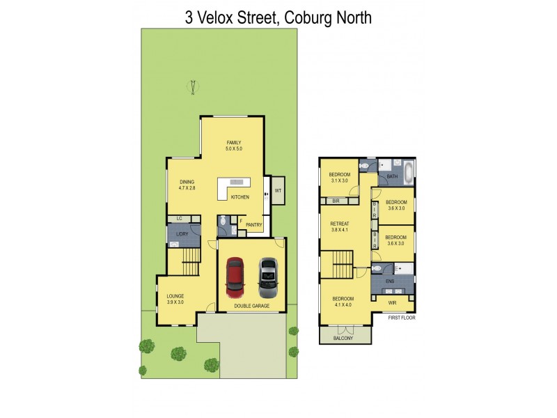3 Velox Street, Coburg North VIC 3058 Floorplan