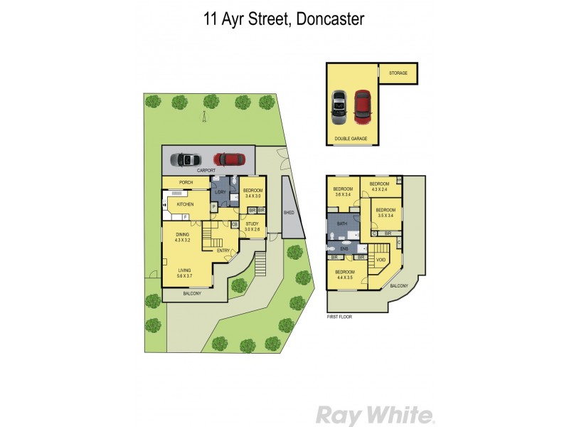 11 Ayr Street, Doncaster VIC 3108 Floorplan