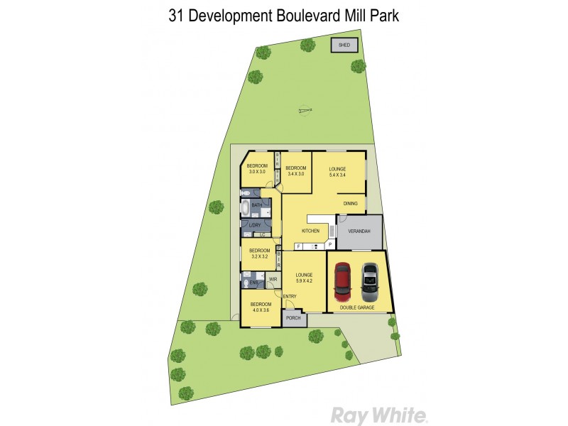 31 Development Boulevard, Mill Park VIC 3082 Floorplan