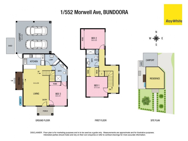 3/552 Morwell Avenue, Bundoora VIC 3083 Floorplan