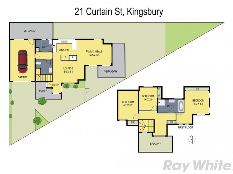 21 Curtain Street, Kingsbury VIC 3083 Floorplan