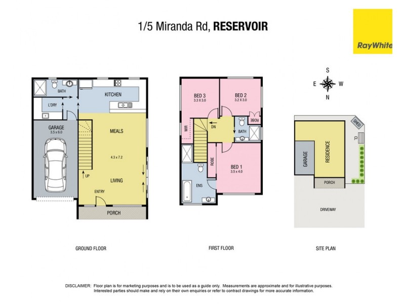 1/5 Miranda Road, Reservoir VIC 3073 Floorplan