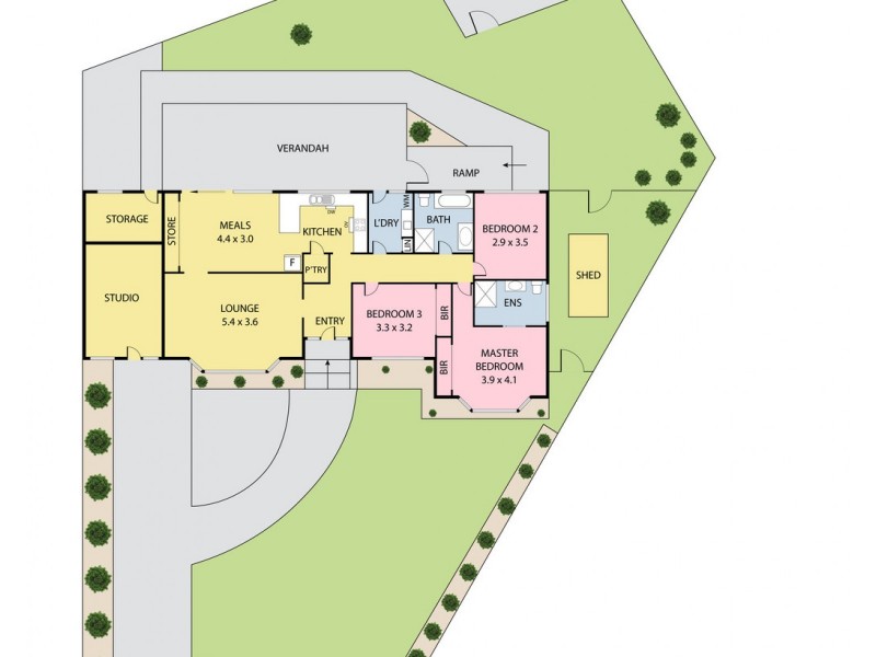 9 Amber Court, Bundoora VIC 3083 Floorplan