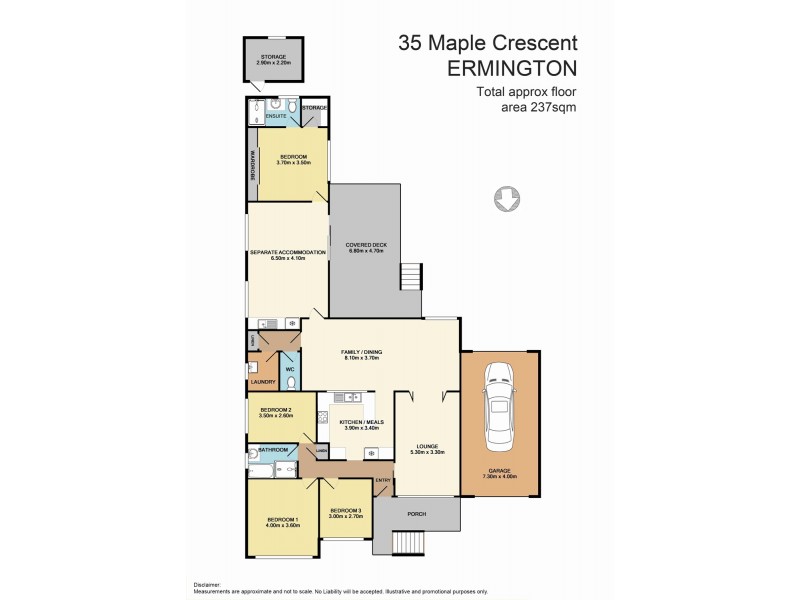 35 Maple Crescent, Ermington NSW 2115 Floorplan