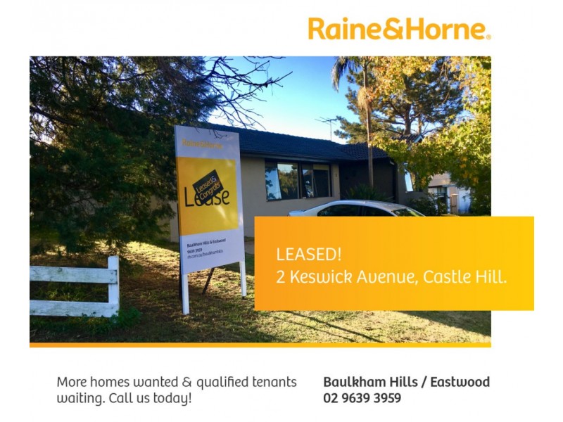 2 Keswick Avenue, Castle Hill NSW 2154