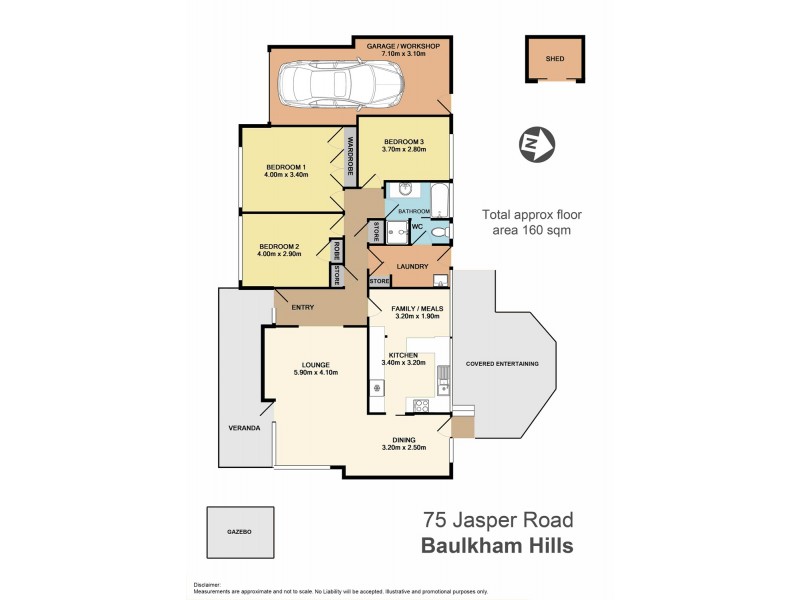 75 Jasper Rd, Baulkham Hills NSW 2153 Floorplan