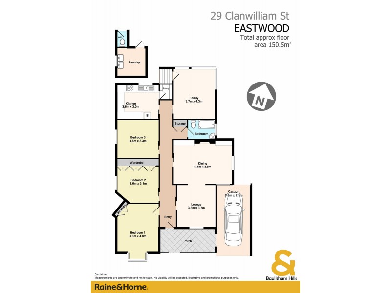 29 Clanwilliam Street, Eastwood NSW 2122 Floorplan