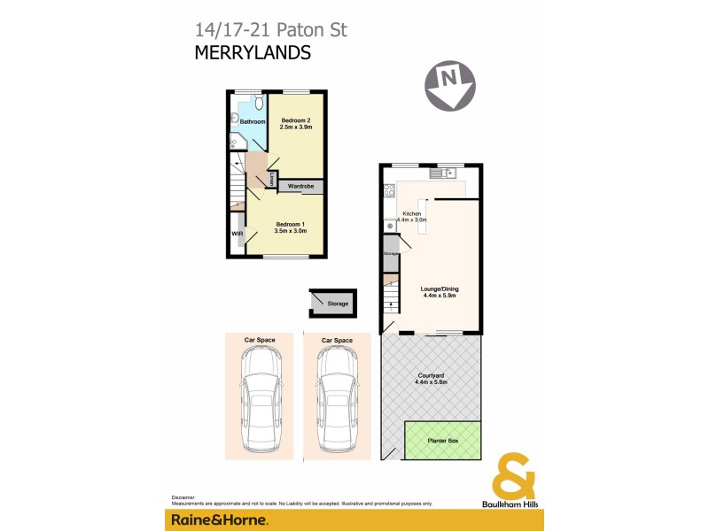 14/17-21 PATON STREET, Merrylands West NSW 2160 Floorplan
